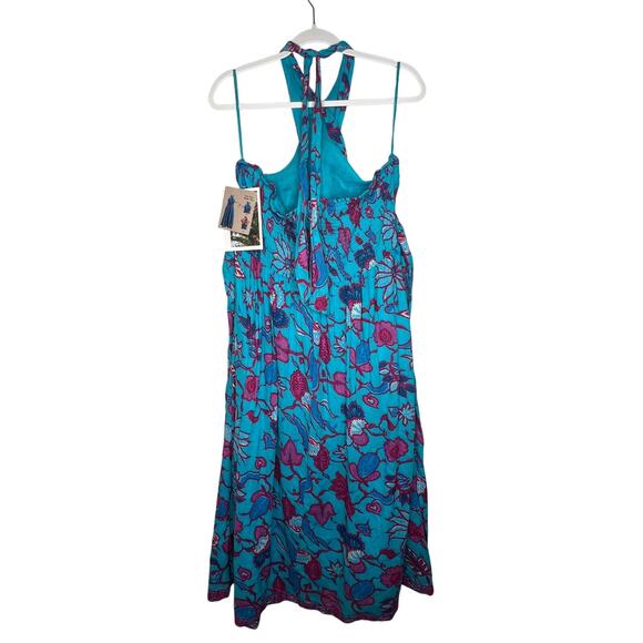 Caroline Constas Halter Midi Dress Size XL - Picture 4 of 10